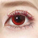 Colored Contact Lenses Lalens Cosplay Cartoon Pink Red Purple Color Contacts Eye Lens Eyes Half Year 2Pcs