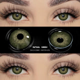0~-6.00 Myopia Lenses 1 Pair Colored Contact Lenses with Degree Natural Eye Contact Prescription Lens Fashion Lenses