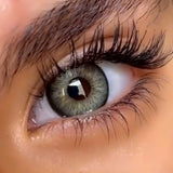 Colored Contact Lenses Lalens Glacier Green Gray Honey Brown Color Contacts Eye Lens Eyes Half Year 2Pcs