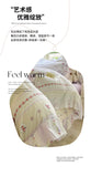 Flower Skin-friendly Washed Cotton Bedding Set Duvet Cover Set Korean Lace Ruffles Quilt Cover Soft Cover Bed Linen Pillowcases