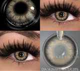 1 Pair Colored Contact Lenses for Eyes Blue Eye Lenses Green Contact Lenses Gray Pupils Lens Brown Eye Lenses Yearly