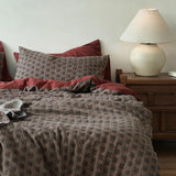 A-Class Cotton Bedding Set Pure Cotton Quilt Cover Floral Patterned Bedding Accories Hypoallergenic for Mother And Baby