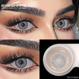 1 Pair Natural Colored Contact Lenses for Eyes Gray Eye Lens Fashion Blue Lenses Cosmetic Brown Eyes Contacts Yearly