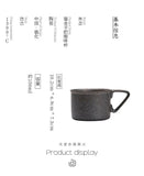 Vintage Japanese Cups Set Ceramic Coffee Cups Set Gold-plated Glazed Personal Cups Small Simple Water Cup Kitchen Supplies