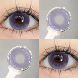 2PCS Colored Contact Lenses Cosmetics Beauty Purple Pupils Natural Contact Lens Green Multicontact Lenses Blue Lenses