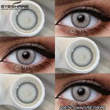 1Pair Fashion Colored Contact Lenses for Eyes Big Blue Eye Lens Natural Yearly Cosmetics Beauty Women Men Pupils