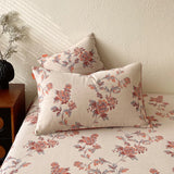 2 PCS Full Cotton Pillowcase Adult Kids Large Size 4 Layers Muslin Cotton Pillowcase Bedding Pillow Case with Zipper