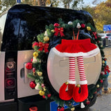 Leg Shaped Car Hanging Ornaments Novelty Funny Christmas Car Decor Unique Auto Interior Pendant Leg Shaped Ornament Xmas