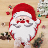 Christmas Tree Home Rugs Bedroom Rug Carpet Floor Mat Entrance Door Bedroom Bath Toilet Anti Slip Mats Imitation Cashmere Carpet