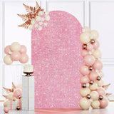 Gold Sequin Arch Backdrop Cover Polyester U Shape Arch Stand Slipcover Wedding Party Photo Booth Decoration