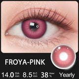 1 Pair Cosplay Makeup Contact Lenses for Eyes Halloween Essential Accessories Anime Cosplay Lens Yearly