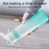 Spray Water Bottle For Girls Outdoor Sport Fitness Water Cup Large Capacity Spray Bottle BPA Free Drinkware Travel Bottles Kitch