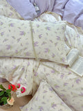 Cotton Bedding Set Fre Country Sle All Cotton Four Piece Dormi Quilt Cover Tee Piece Student Bedding Set