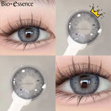 2pcs Natural Color Contact Lenses for Eyes Gray Lenses Colorcon Korean Lenses Yearly Beauty Brown Eye Contacts Lens