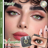 1 Pair Colored Contact Lenses Natural Look Brown Eye Lenses Gray Contact Blue Lenses Fast Delivery Green Eye Lenses