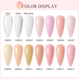 20ml Nude Pink Nail Extension Gel – UV/LED Soak-Off Builder Gel for Professional French Manicure
