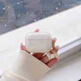 Luxury Girls Pearl Case For Airpods Pro 2 1 Case For Apple AirPods 4th 2 3 Case Cover For Airpods Pro With Keychain Earphone Box