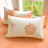 2Pcs Bohemian Snowflake Velvet Pillowcases Non-Shedding Warm Winter Pillow Covers Floral Printed Soft Plush Pillow Cases for Bed