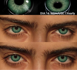 Natural Colored Contacts Lenses Ocean Blue Gray Color Lenses Brown Eye Lens Green Eye Contact Yearly Beauty Makeup Lens