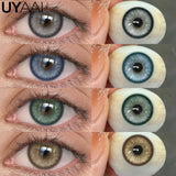 Beauty Color Contact Lenses Beauty Blue Lens Makeup Green Lens Black Big Eye Lenses Brown Natural Contact Lenses Cosmetic