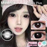 16mm Big Eye Black Super Size Plus Black Lenes Anime Cosplay Cute Color Soft Lenses Halloween Lens Crazy Contact Lenses