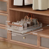 Stainless Steel Jeans Closet Bag Organization Bedroom Storage Rack Box Pull Out Kitchen Storage Large Capacity Undertable Drawer