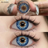 1 Pair Color Contact Lenses for Eyes Cosmetic High Quality Blue Lenses Green Contact Fashion Cosmetic Eye Contacts
