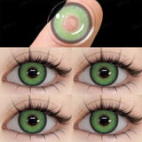 Contact Lenses Cosmetic Green Contact Lenses Makeup Colored Pupils Cosplay Lenses Cosmetics Beauty Woman Colored Lenses