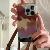 All-Inclusive Double-Layer Colorful Square Puzzle Mobile Phone Case Suitable for Apple for Iphone16Promax Case/For Iphone15Promax Case/14Pro Case/13 Iphonecase/Fashionable Women's Mobile Phone Case/Simple Mobile Phone Case