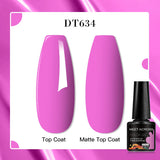 7ml Rubber Base Nail Gel Polish Nude Milky White DIY Nail Art Soak Off Gel Polish Semi Permanent Painting UV Vernis