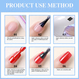104-Color Premium Solid-Color Nail Gel Polish — Soak-off, Odorless, Gentle Formula (Requires LED Lamp)