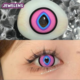 1pair Color Contact Lenses Halloween Joker Circle Lens Rail 14.5mm