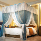 Romantic Double Layer Mosquito Net Without Frame Palace Bed Curtain Tent Lace Princess Style Girl Bed Room Decoration