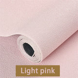 Self-adhesive waterproof Wall Sticker Plain Decor wallpaper diatom mud modern simple Nordic Style background Bedroom Wallpaper