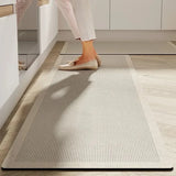 Kitchen Carpet Water Absorbent Non-slip Floor Mat Diatom Mud Oil Absorption Mats Black White Houndstooth Home Decoration Rug