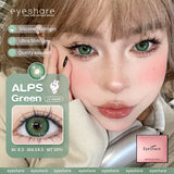 New Natural Color Contact Lenses 2pcs Blue Eyes Lenses Gray Eye Contact Brown Colored Eye Lens Green Beauty Makeup Lens