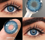 1Pair Color Contact Lenses for Eyes Fashion Blue Eye Lenses Natural Brown Lens Green Contacts Yearly Gray Beauty Pupils