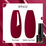 7ml Rubber Base Nail Gel Polish Nude Milky White DIY Nail Art Soak Off Gel Polish Semi Permanent Painting UV Vernis