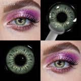 Color Contact Lenses Half Year Use Lens With Diopter 1 Pair Small Pupil Colored Contacts