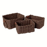 Bohemian Style Storage Basket Cosmetics Storage Basket Storage Basket with Handle Desktop Miscellaneous Storages Baskets