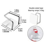 Non-perforated Wall-mounted Kitchen Shelves, Cutting Board Storage Racks, Pot Lid Racks, Hooks, Sink Drain Racks, Kitchen Tools