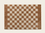 Geomatric Plaid Striped  Fluffy  Bathroom Rug Bedside Carpet Function Entrance Floor Mat Anti Slip Pad Aesthetic Home