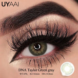 Colored Contact Lens NEW Twilight Series Cosmetics Natual Black Lens Woman Makeup Green Pupils Beauty Blue Contacts Lenses