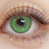 Eye Eyes Color Contacts Colored Contact Lenses Lens Small Pupils Myopia Cosplay Anime Cute 2Pcs 12 Months 1 Year Use