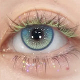 Colored Contact Lenses Lalens Siri Gray Amour Blue Color Contacts Eye Lens Eyes Half Year 2Pcs