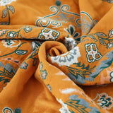 Textile City Cotton Gauze Flower Language Tassel Sofa Towel Double-sided Four Season Sofa Cover European Style Blanket Towel