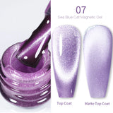 Auroras Cat Magnetic Gel Nail Polish Reflective Sparkling Glitter Semi Permanent Nail Art Soak Off LED UV Gel Varnis