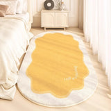 Korean Runner Rug Modern Simple Fluffy Bedside Carpet Fashion Light Luxury Ins Cream Style Home Decoration Sofa Mats Alfombra
