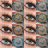 Colored Contacts Lenses Grey Lense Natural Brown Eyes Contact Blue Eyes Lenses Cosmetic Soft Eye Lens Beauty Pupils