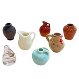 Fridge Vase Tiny Plant Magnets Fridge Accessories 8 Pieces Resin Funny Plant Pots Kitchen Decor for Refrigerator Home